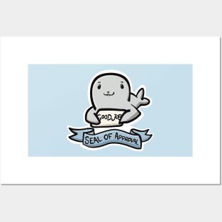 Seal Of Approval - Seal Pun Posters and Art